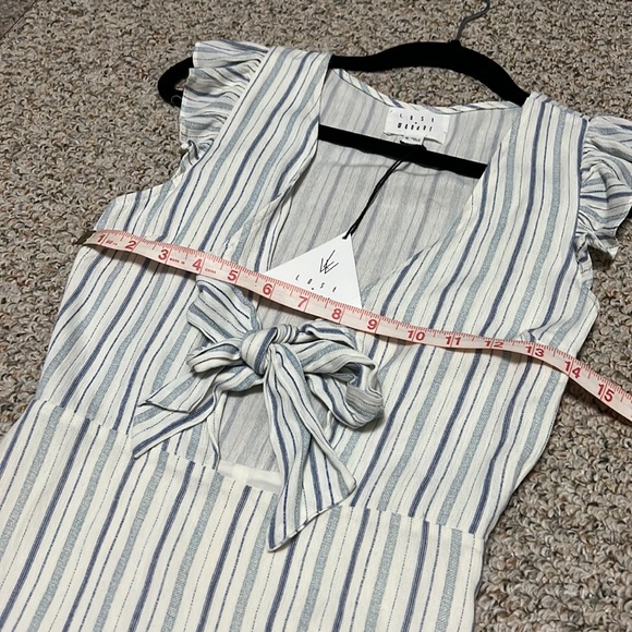 NWT Lost + Wander Kiara Stripe Minidress - Picture 8 of 13